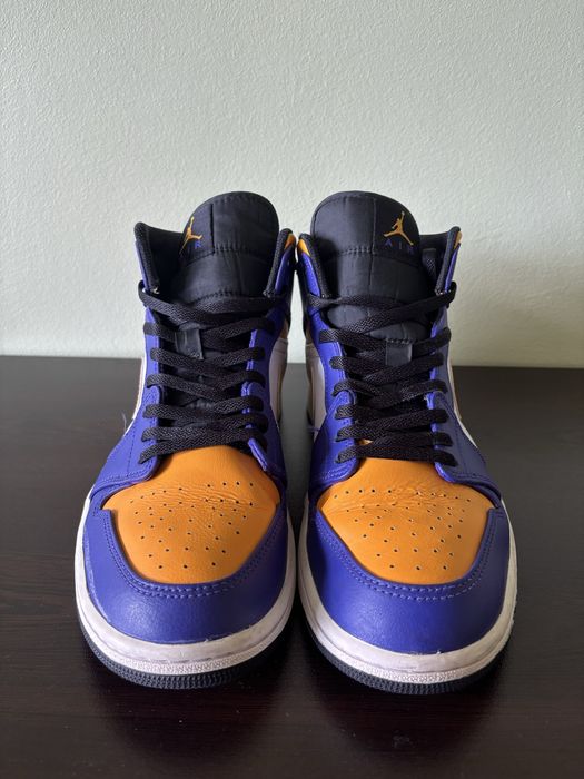 Nike Air Jordan 1 Mid "Lakers"- оригинални