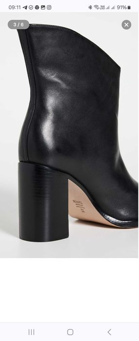 Сапоги Schutz кожаные оригинал