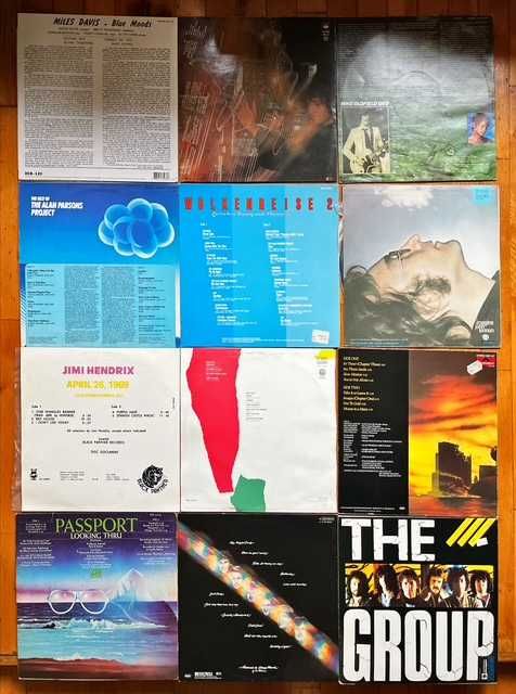 Col viniluri: Waits, Boney M, M. Davis, Beatles, Sincron, S. Chifiriuc