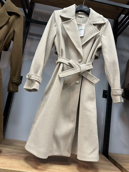 Дамско дълго палто 4 цвята