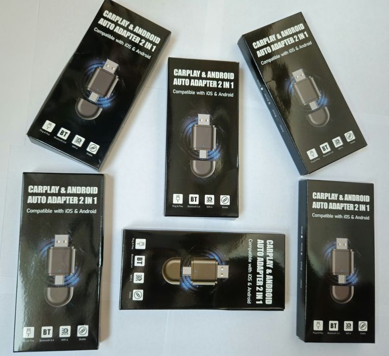 Adaptor  Carplay  & Android  Auto,WiFi,Nou