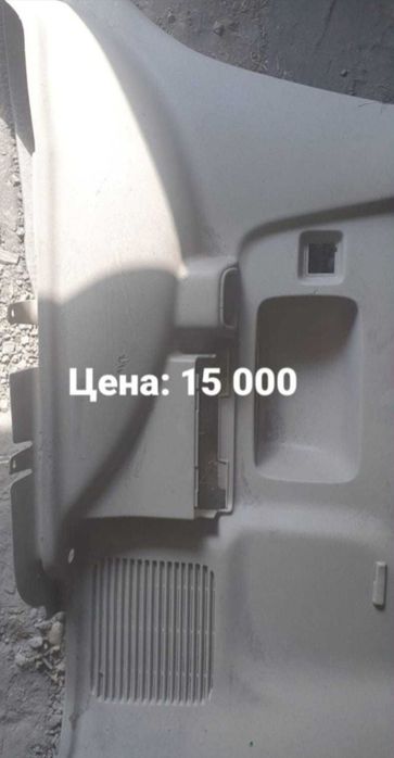 Пластик и дверные ручки на прадо 120