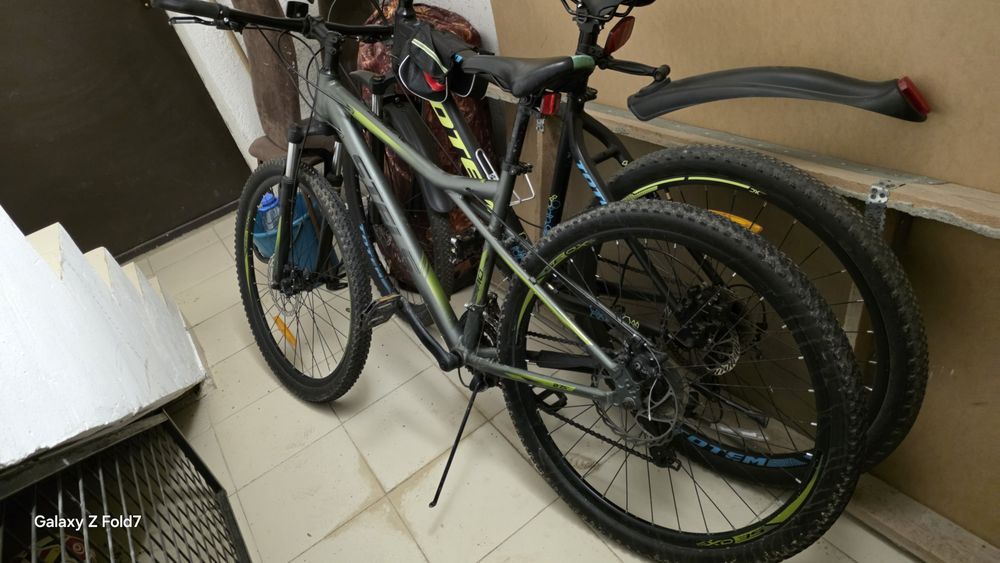 Велосипед Stels navigator 710MD 27,5" темно зелёный