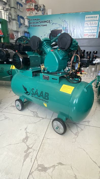 Kompressor 100 litr 10 barlik saab