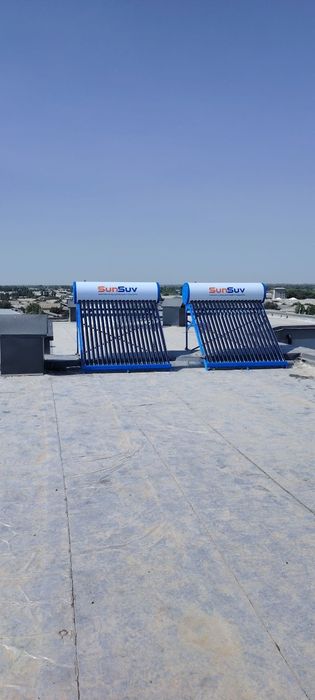 Солнечный Водонагреватель без давлением 100л