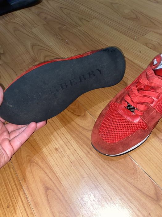 Burberry Red Mesh
