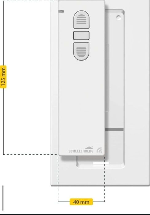 Schellenberg 20015 Transmițător manual radio 1 canal Alb
Descriere
Mai