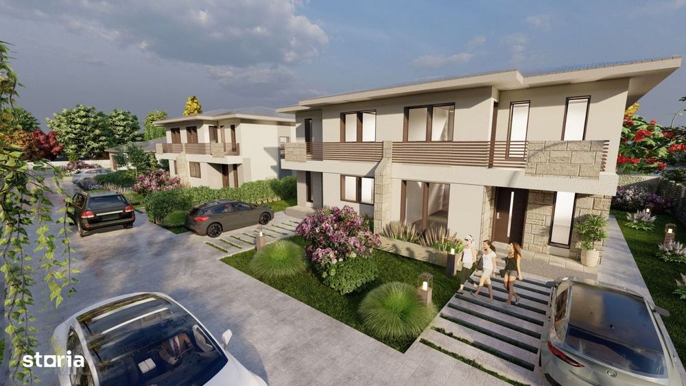 Duplex Cornetu | 130 mp | Curte 230 mp  Comision 0% Direct Dezvoltator