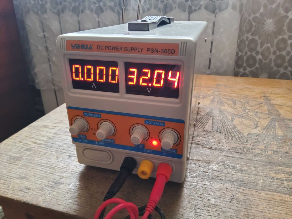 Лабораторный блок питания 30 вольт 5 ампер