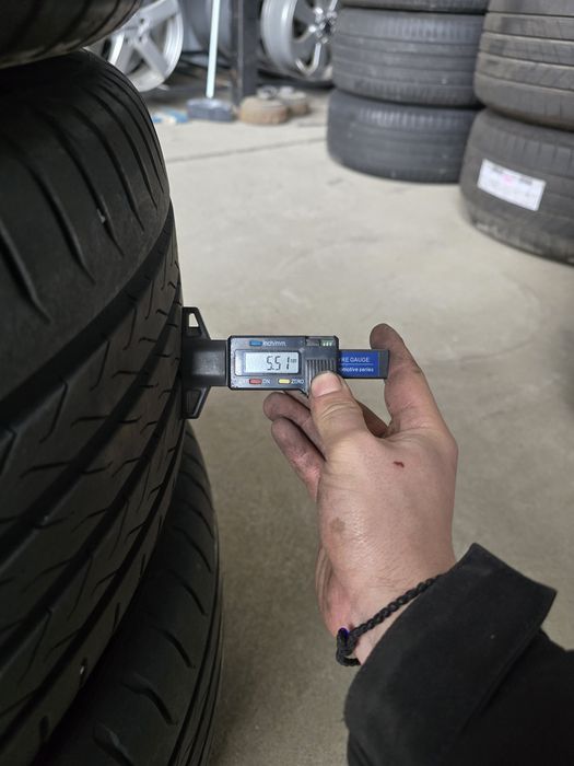 4 Броя 225/55/18 Continental 2x6,2mm 2x5,5mm 24dot