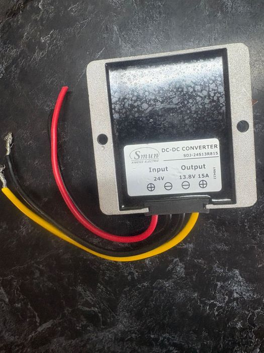 converter input 24 output 13.8v 15A