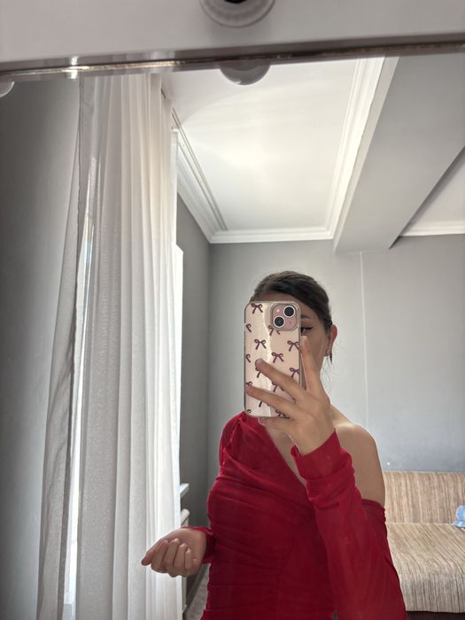 Платье Красный вечерний