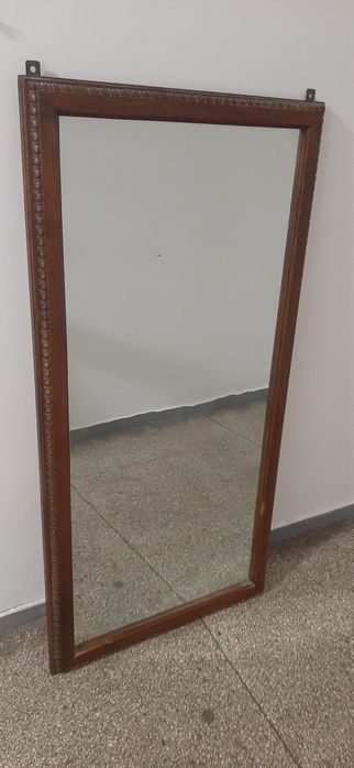 Oglindă veche lemn masiv vitange