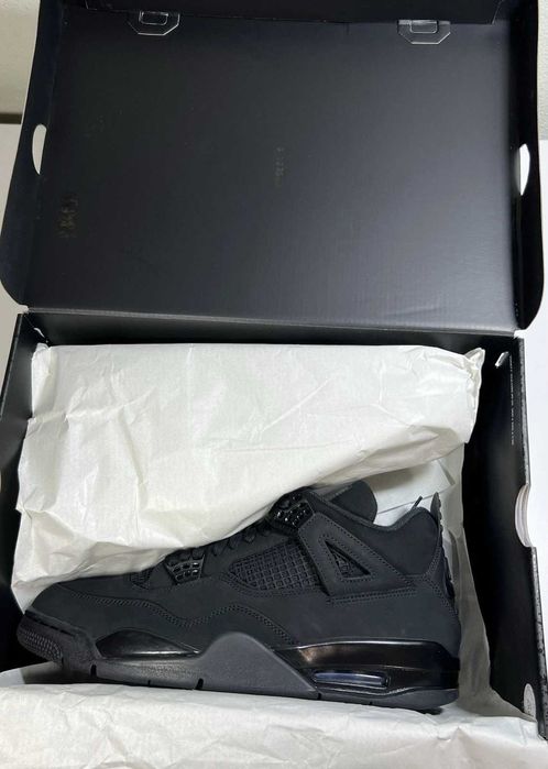 *REDUCERE* Jordan 4 Retro Black Cat - Verificare Colet -