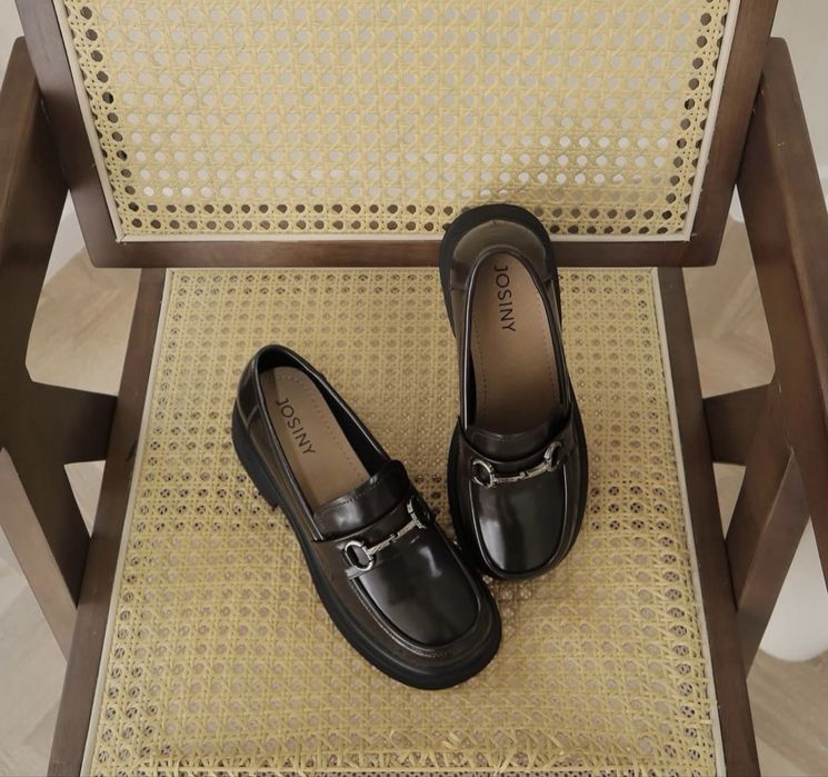 Лоферы Josiny в шоколадном цвете