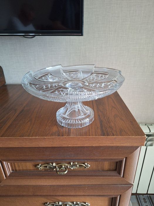 Хрусталь СССР ваза, салатницы, конфетница, ваза для фруктов