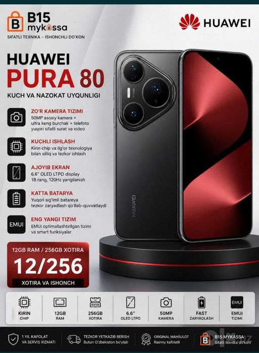 Huawei 80 pura kameraphon