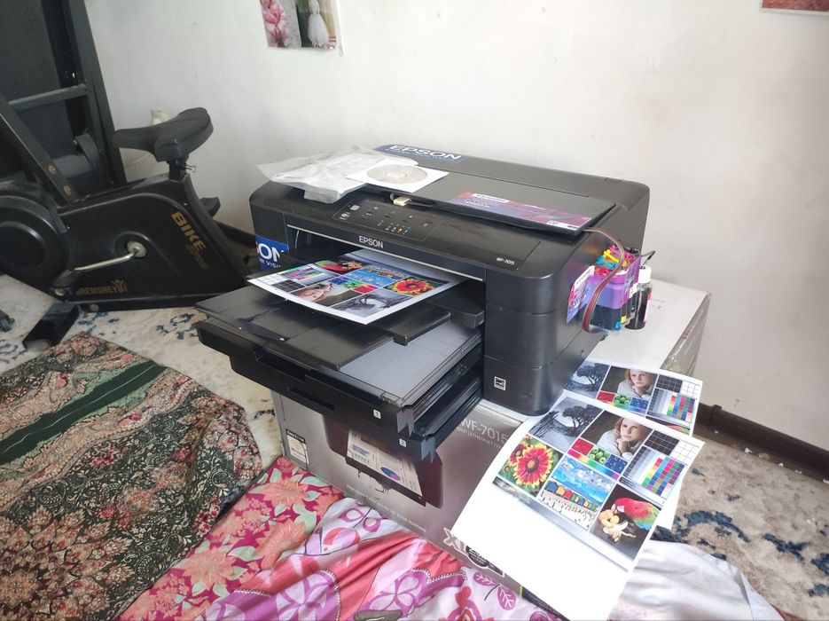 Epson Wf 7015 TezkorA-4. A-3. A3+ katta plakat chiqaradi 6 talik dyuz