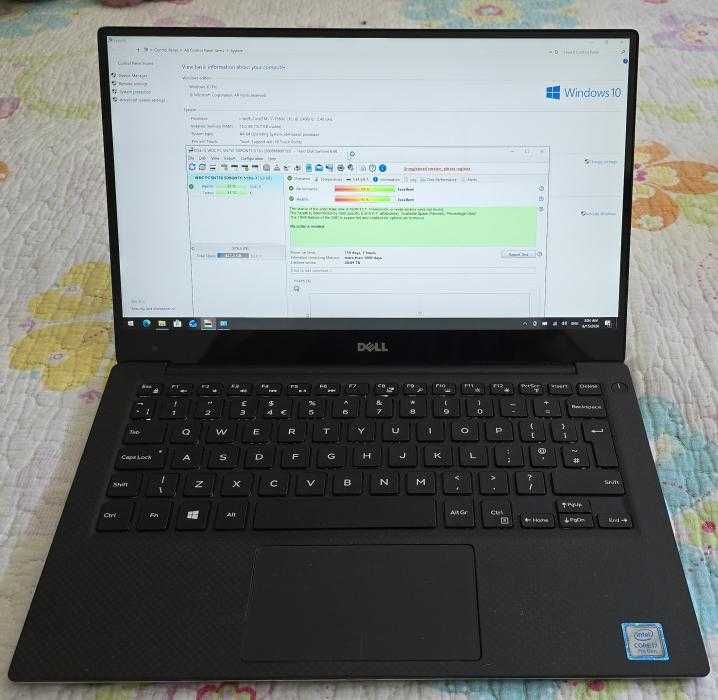 Dell XPS 13 9360 i7, 512GB ssd, 16GB RAM, QHD+, tastatura iluminata, touchscreen