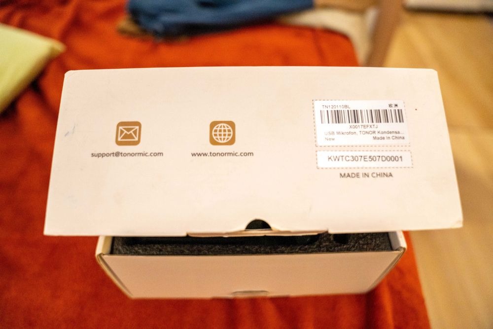 Microfon USB cu suport si filtru pop, Tonor TC30,