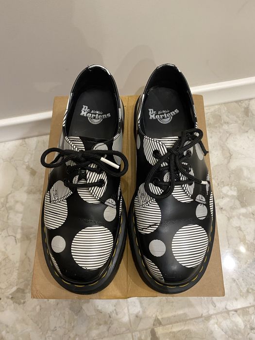 Dr. Martens 1461 Polka Dot Smooth Leather Platform