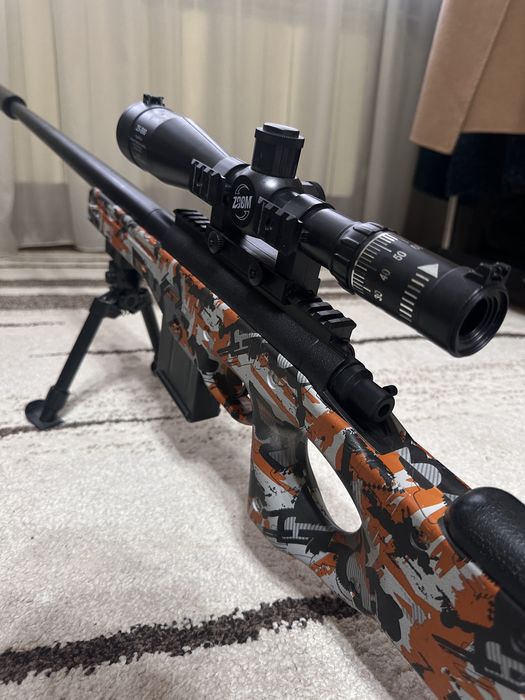 Орбибольная винтовка AWM с аккумулятором