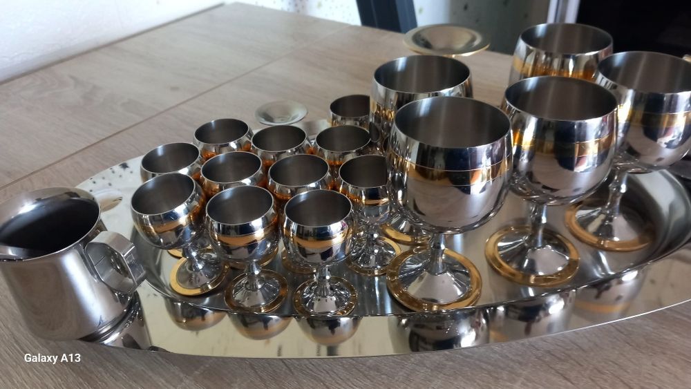 Vând zepter nou cu dungă aur 24k