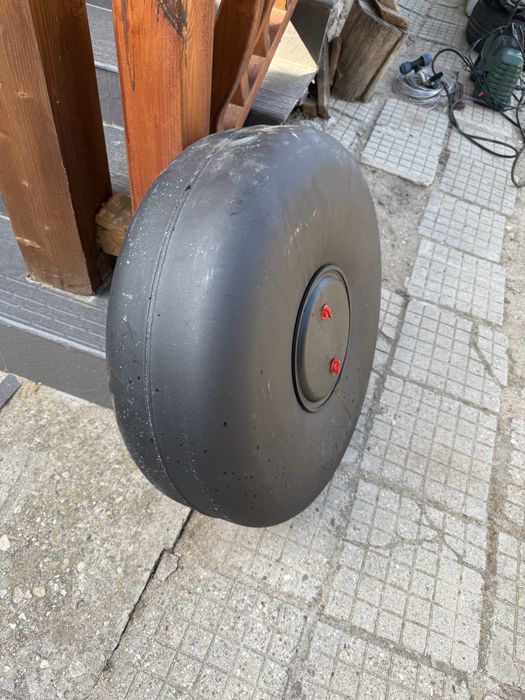 Газова бутилка за резервна гума