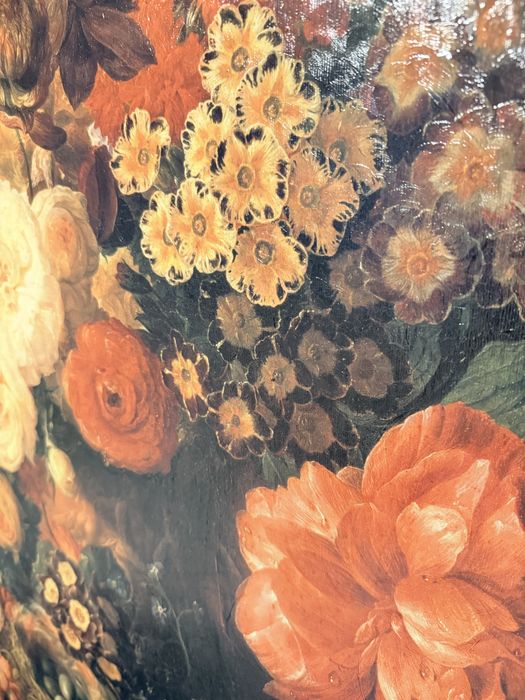 Tablou floral ulei pe panza 80x120