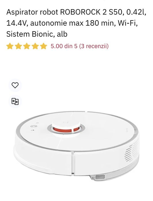 Aspirator robot Roborock 2 S5