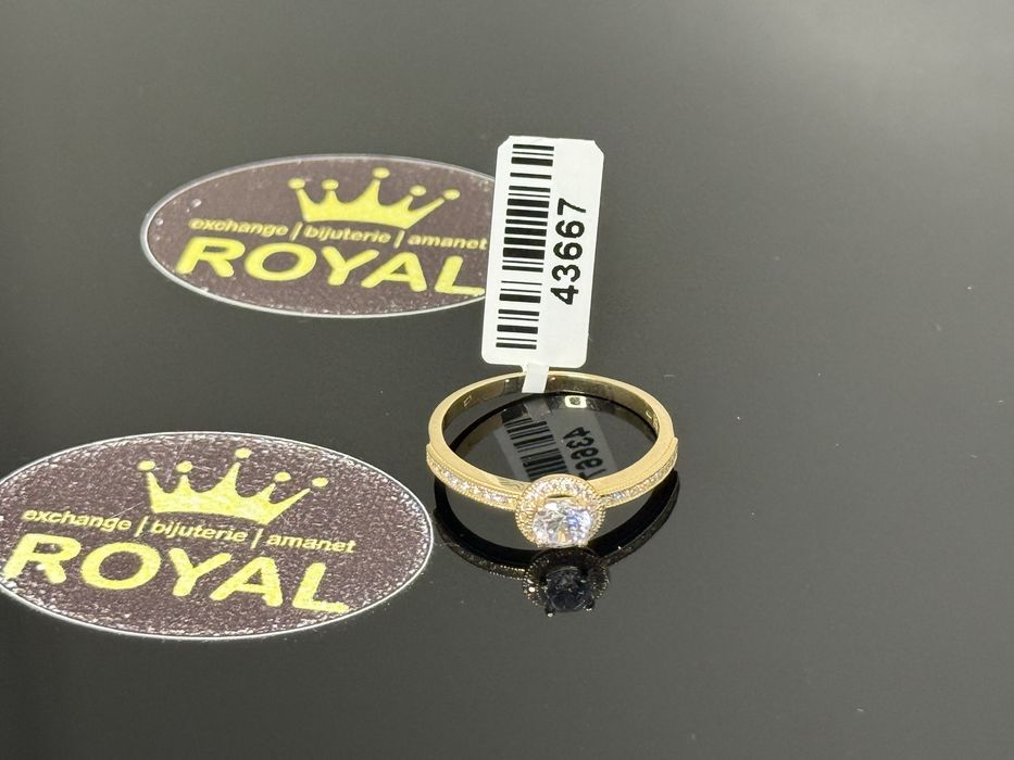 Bijuteria ROYAL : Inel AUR 14K NOU / 2.62 GR