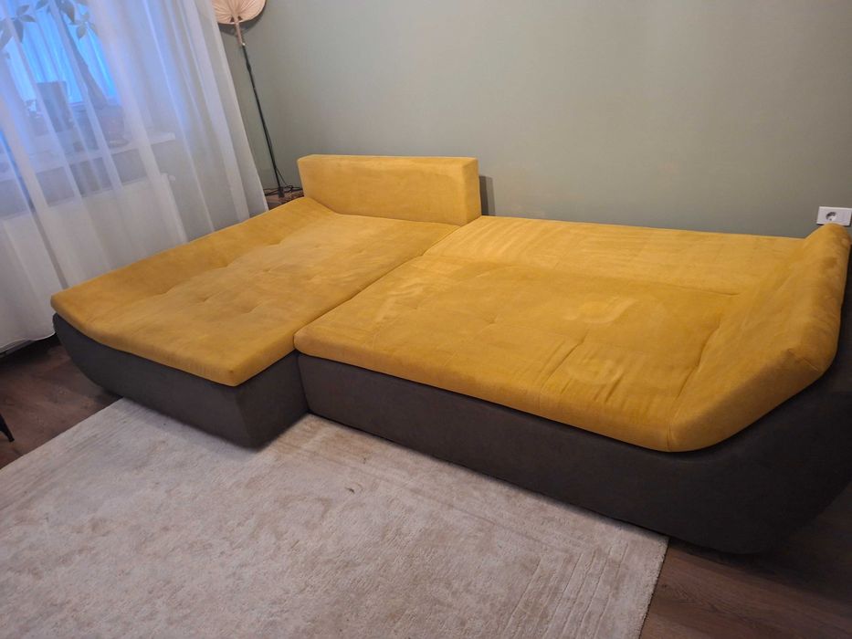 Canapea Lem's galbena