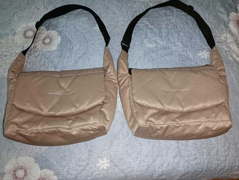 Количка Chipolino Duo Smart 3в1, Столчета за кола, Столчета за хранене Milk Shake, Обиколници Cotton Hug, Нагревател Chicco! !