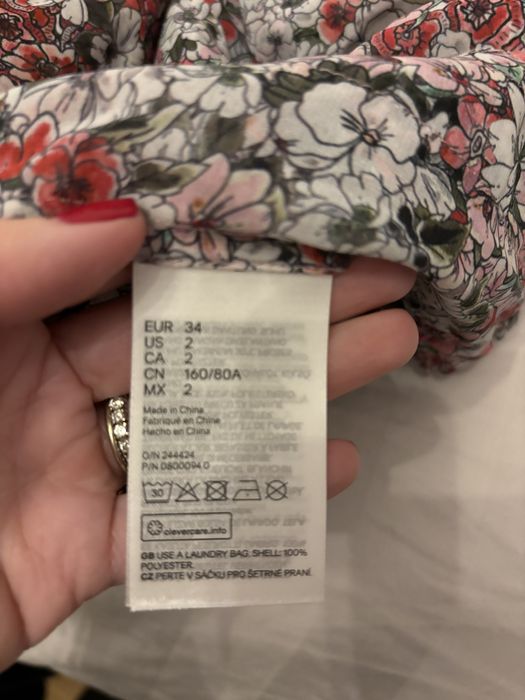 Bluza din voal Giambatista Vali, marimea S, pret 150 lei