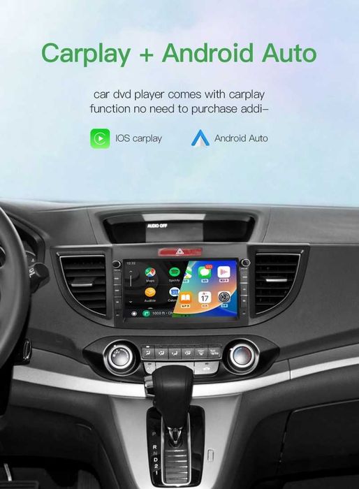 Honda CR-V 2012-2016 8” 2-DIN с Android 14, 4/64GB