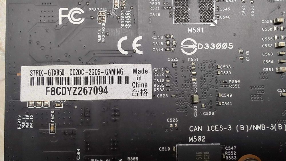 Asus GTX 950 2GB Strix Gaming