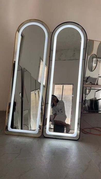 Зеркало на полный и настенное с лед подсветкой ойна led chiroqli oyn