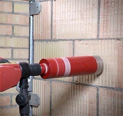 Servicii de carotaj, Carotare gauri hote centrale aerisire.