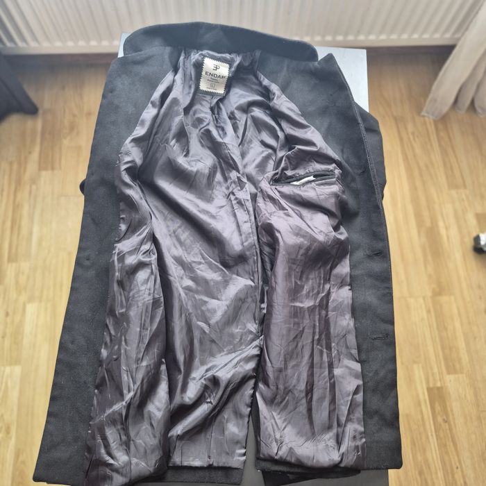 Palton de bărbați negru, modern, L