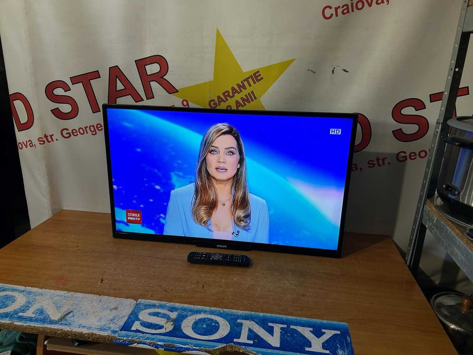 Televizor Led Digital Subtire Philips 32PHT4109/82cm Garantie 2 ani