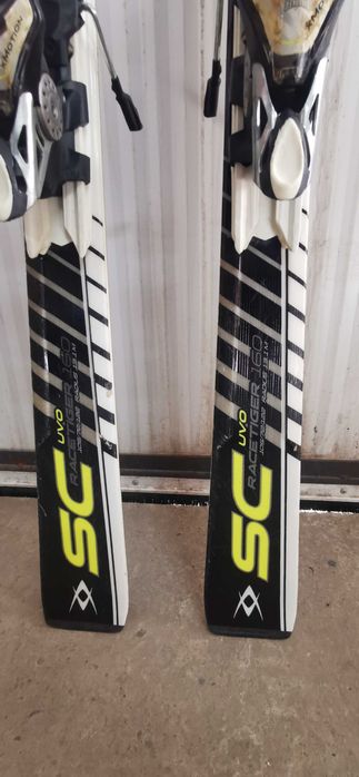 Schiuri Völkl Racetiger SC UVO 160 cm + legături Marker Xmotion