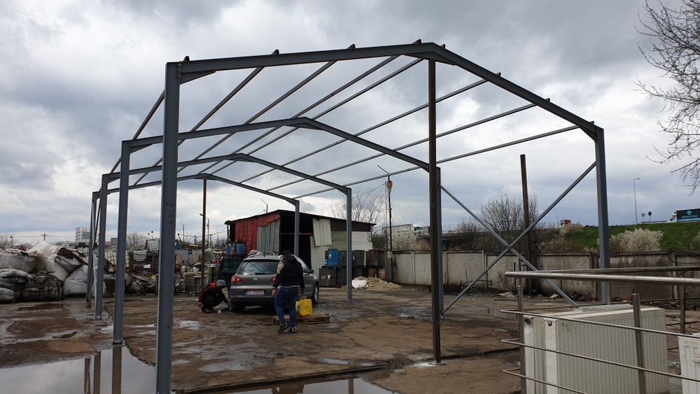 Facem si vindem hale metalice pe comanda la preturi mici