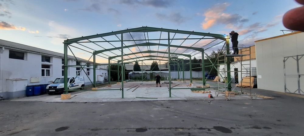 Vand hala metalică conform proiectului dvs lucrăm fără avans
