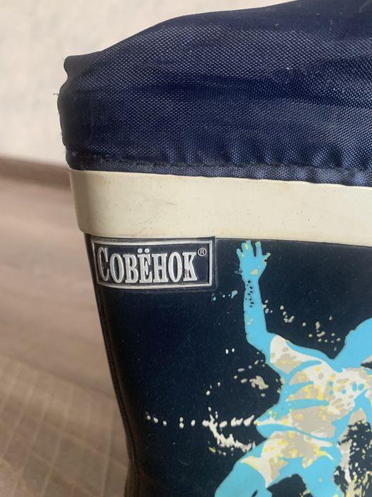 Резиновые сапоги детские