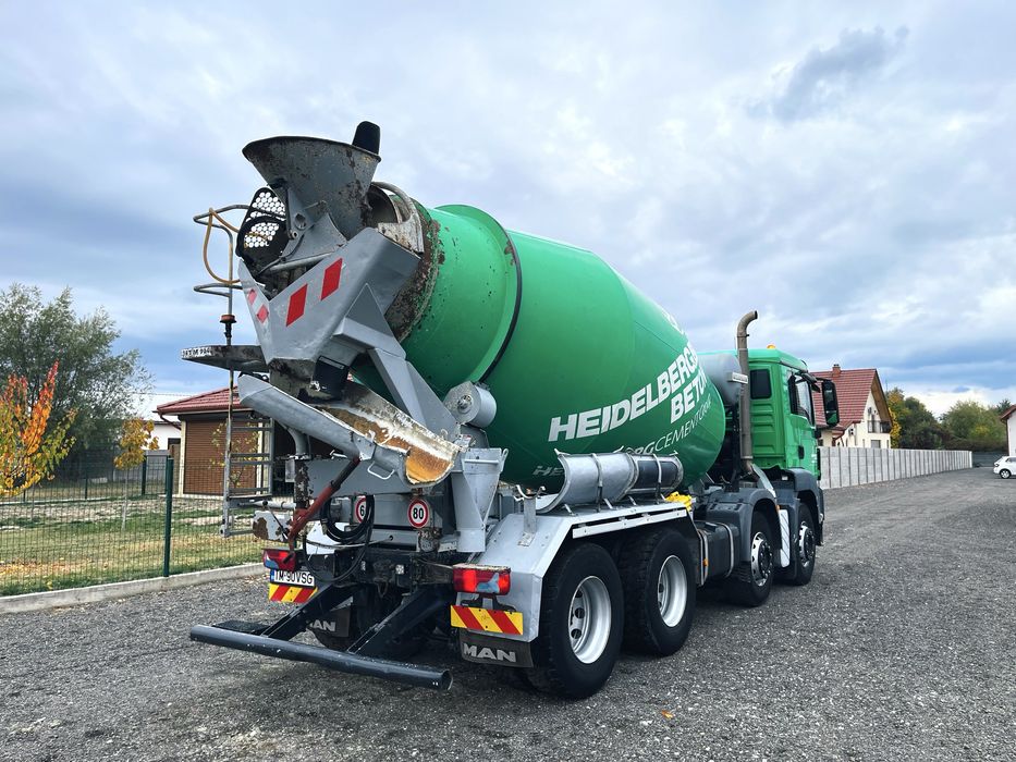 MAN  TGS 35.400- 8x4-  Euro 5- 9 MC Liebherr.