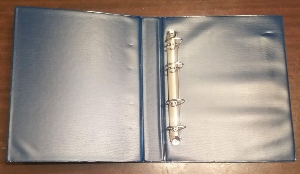 Альбом для монет на кольцах формат Оптима