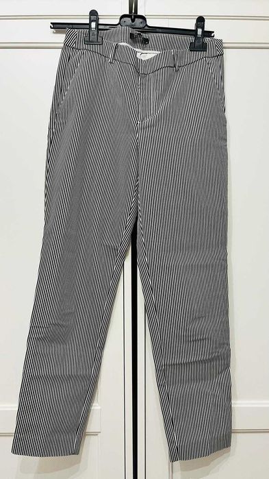 Pantaloni dungi cu talie joasa