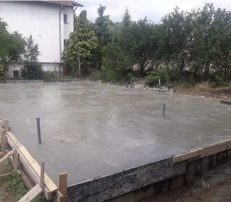 Стомано бетонови фундаменти за къщи