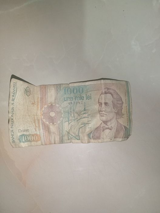 Bagnota de 1000 de lei vechi