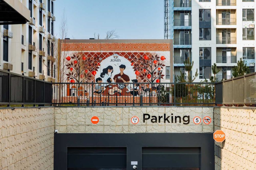 ЖК NRG JOMIY 1-К комнатная 40.53 м² на Улице Уста Ширин